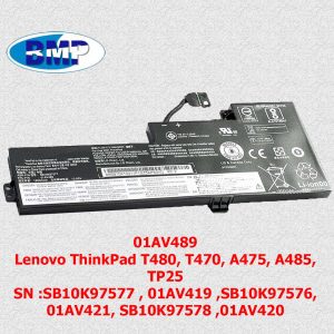 Thay Pin Lenovo ThinkPad T480 , T470 , A475 , A485 , TP25 01OA489 Zin gắn trong