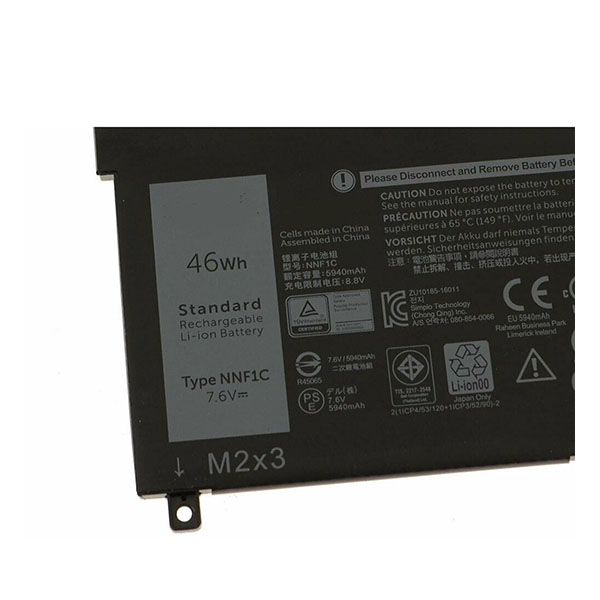 Pin Dell XPS 13 – 9365 NNF1C HMPFH 0HMPFH Zin1
