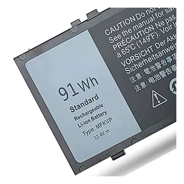 Pin MFKVP Dell Precision 15 – 7510, Precision 17 – 7710 91Whr Zin